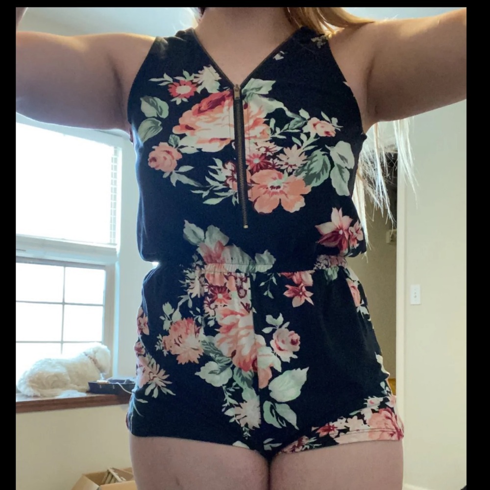 floral romper